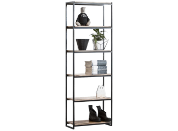 Стеллаж Metalframe жженая береза