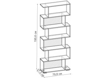 Стеллаж Норд-3.02 СТ.058.798-00