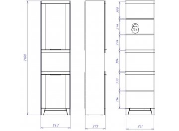 Стеллаж Юта