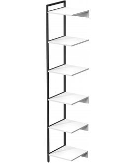 Стеллаж cubos 10СПВ.6.400 белый / черный