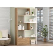 дуб крафт золотой / белый