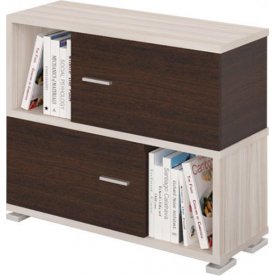 Стеллаж СБ-30-2 карамель / венге