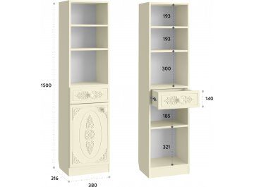 Стеллаж Ассоль АС-65