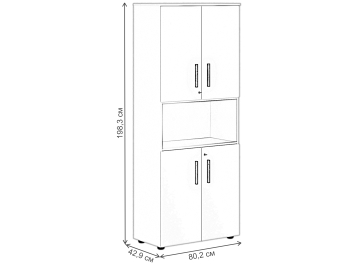 Стеллаж Forta FHC 80.4Z