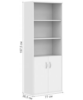 Офисный стеллаж Imago СТ-1.1 белый