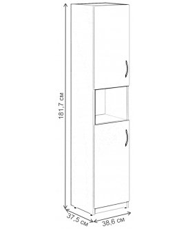 Стеллаж Simple SR-5U.4L