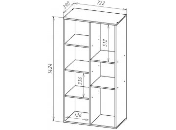 Стеллаж СТ142