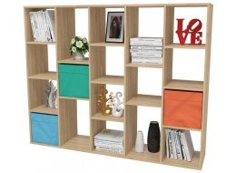 Стеллаж СТ145 дуб сонома