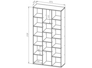 Стеллаж СТ213