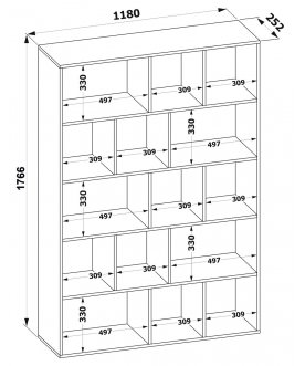 Стеллаж СТ-11
