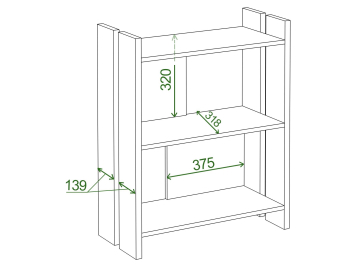 Стеллаж СТЛ-ОН ШК