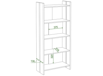 Стеллаж Лоревро-ОВ КШ
