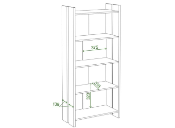 Стеллаж СТЛ-ОВ Ш