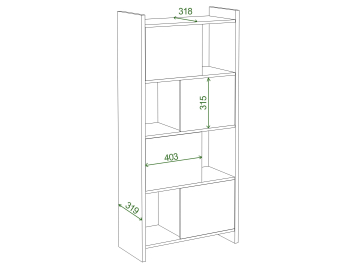Стеллаж СТЛ-ЗВ ШК