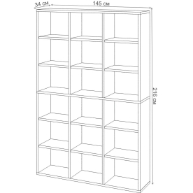 Стеллаж СУ ш3в2