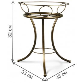 Подставка под цветы Песочные часы
