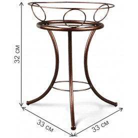 Подставка под цветы Песочные часы