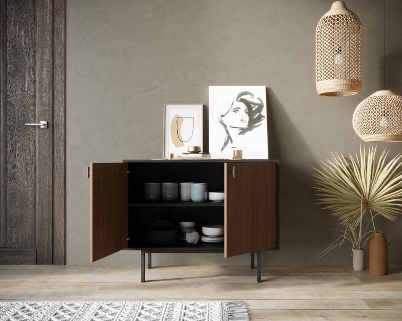 Тумба Эмерсон (Emerson) EM02 черный