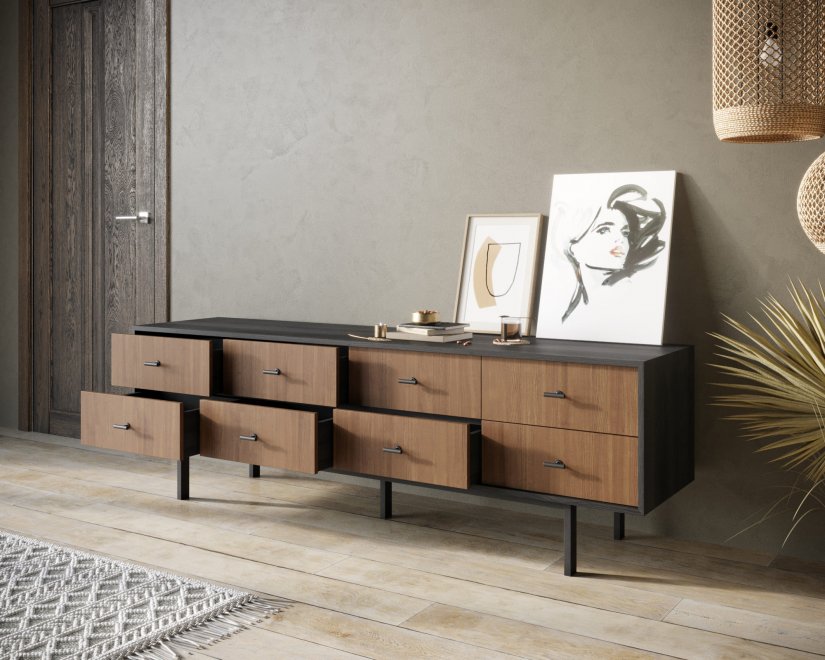 Тумба Эмерсон (Emerson) EM03 черный