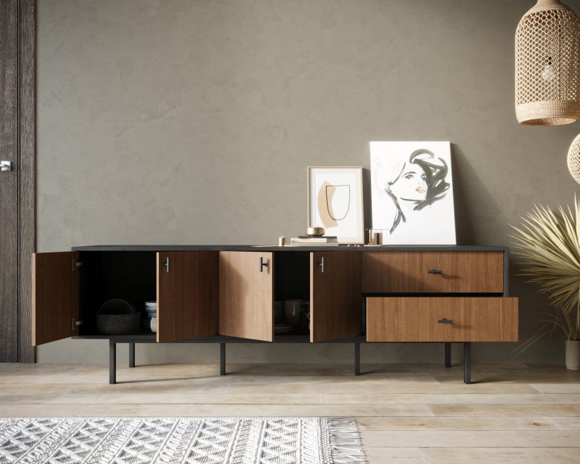 Тумба Эмерсон (Emerson) EM04 черный