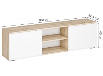 ТВ-тумба Алетра ТБ01-1600