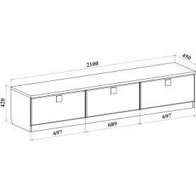 ТВ-тумба Анастасия АН-13К