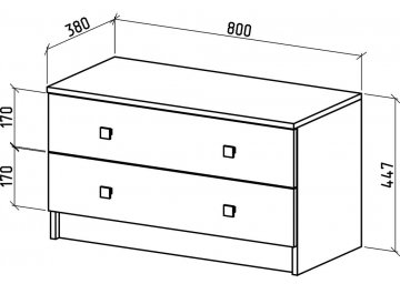 ТВ-тумба Бостон-2