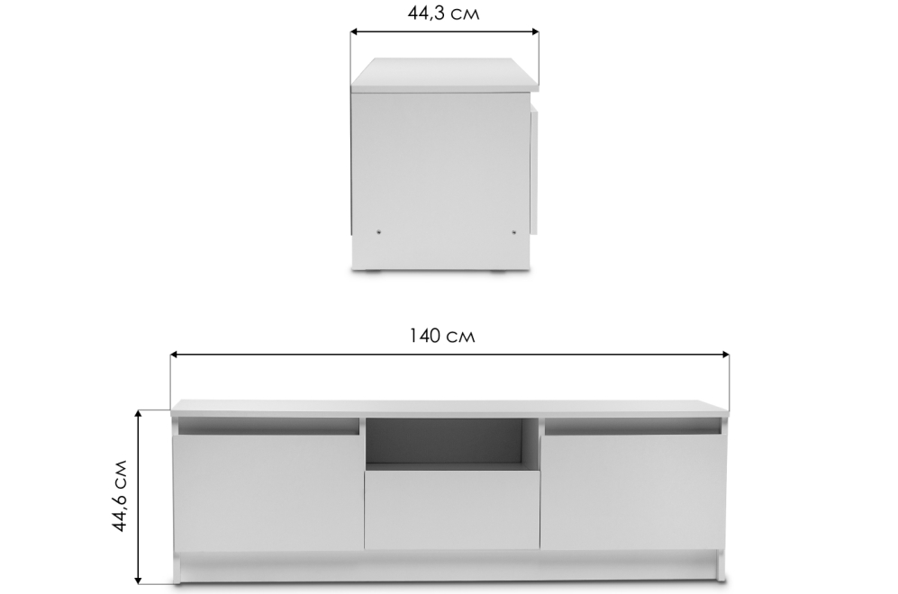 ТВ-тумба Эванте венге