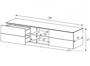 ТВ-тумба LB 1840