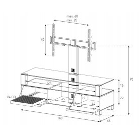 ТВ-тумба MD 8143