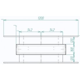 ТВ-тумба Мебелеф-14