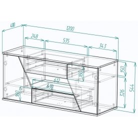 ТВ-тумба Мебелеф-18