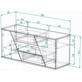 ТВ-тумба Мебелеф-19