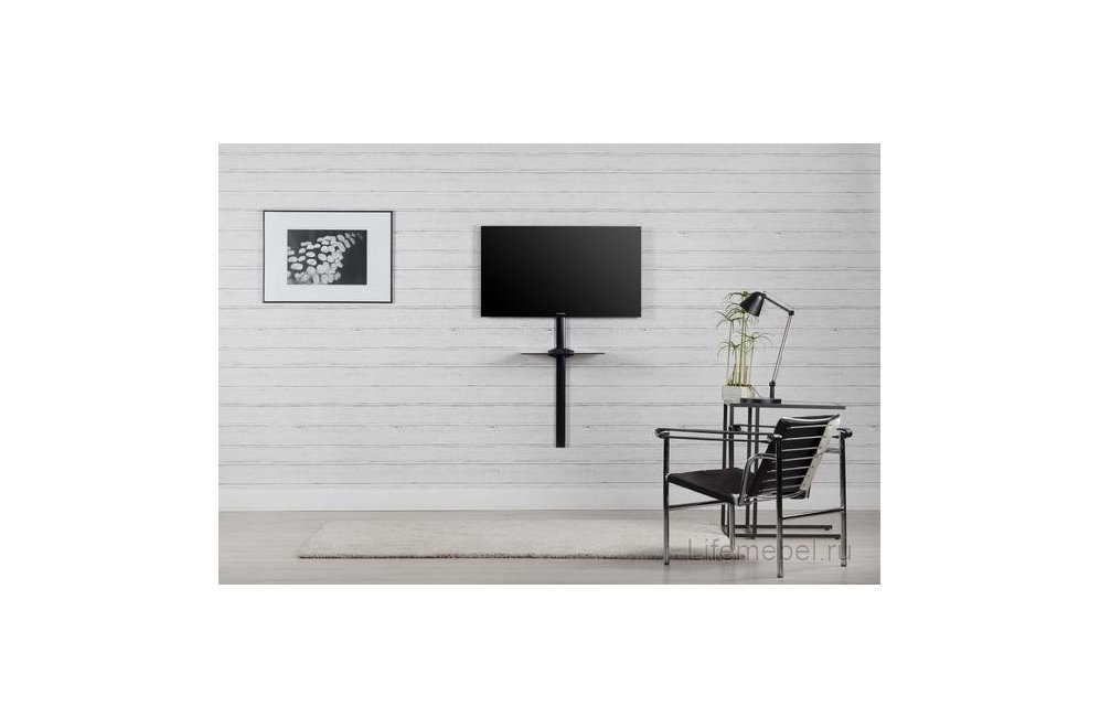 Кабель-канал PL2610B SLV с полкой