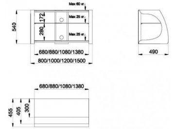 ТВ-тумба Сиквел 120