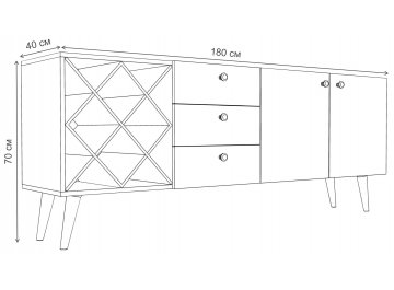 ТВ-тумба Воаб