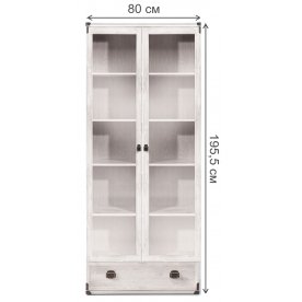 Витрина Индиана JWIT 2D1S сосна каньон