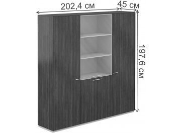 Витрина NZ-0313+NZ-0331+NZ-0313
