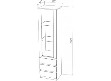 Витрина Рунтроп ШКВ-1