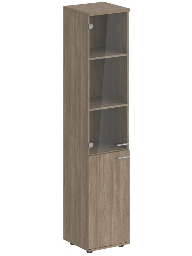 Витрина SG.812 левый дуб темный