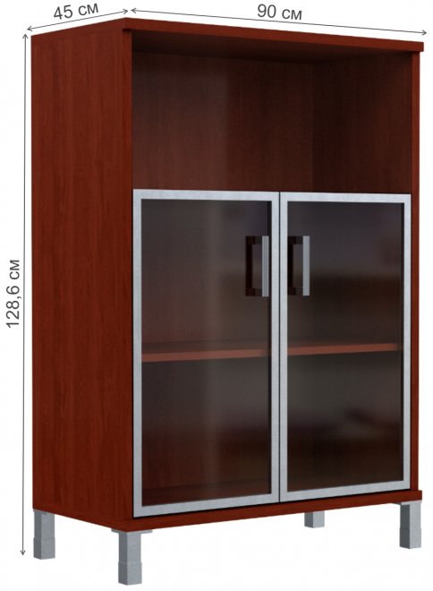 Витрина Born B 420.4 бургунди