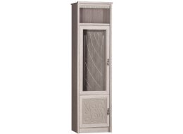 Витрина Лючия №185 дуб оксфорд серый