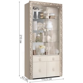 Витрина Тиффани Премиум ТФВ1-2С