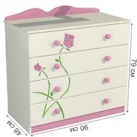 Комод Розалия К90-1Д1