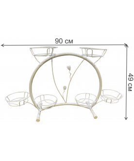 Подставка для цветов Кружок