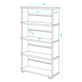 Стеллаж СБ-25/4