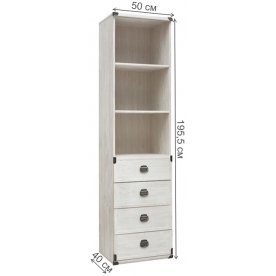 Стеллаж Индиана JREG 4So.50