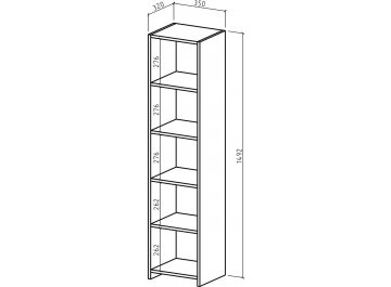 Стеллаж Лайт-1