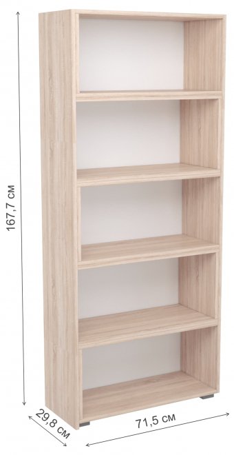 Стеллаж Leset Коен дуб сонома