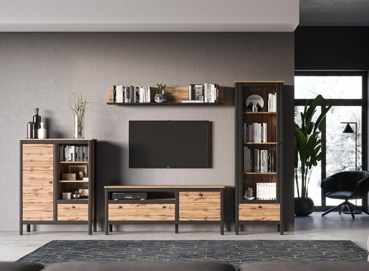 Стеллаж Loft REG1W1S дуб вотан